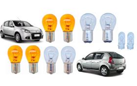Lampadas traseira renault sandero todos os modelos