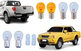 Lampadas Traseira Seta Ré Freio L200 1991 92 93 94 95 a 2011
