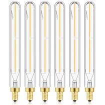 Lâmpadas tubulares LED LVYE E12 4W 3000K 400lm, pacote com 6