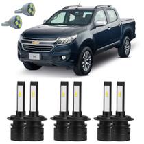 Lâmpadas Ultra Led Alto Baixo Milha GM S10 2017 Em Diante Lâmpadas Ultra Led Alto Baixo Milha GM S10 2017 Em Diante