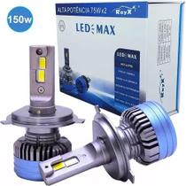 Lampadas Ultra Led Rayx Max 15000 Lumens 6000k 150w 12/24v H1 H3 H7 H11 H27 Hb3 Hb4 H27 - Rayxx
