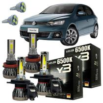 Lâmpadas Ultra Led VW Gol 2008 A 2018 Alto Baixo Milha T10