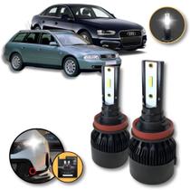 Lâmpadas Ultra Super Led Farol De Milha Audi A4 2000 a 2014