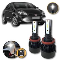 Lâmpadas Ultra Super Led Farol De Milha Fiat Bravo 2010 a 16