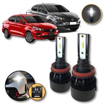 Lâmpadas Ultra Super Led Farol De Milha Fiat Cronos 17/25