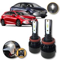 Lâmpadas Ultra Super Led Farol De Milha GM Cruze 2017 a 2022