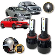 Lâmpadas Ultra Super Led Farol De Milha Honda Civic 04/2024