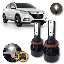 Lâmpadas Ultra Super Led Farol De Milha Honda HR-V 2015/2021