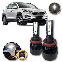 Lâmpadas Ultra Super Led Farol De Milha Hyundai Tucson 18/24