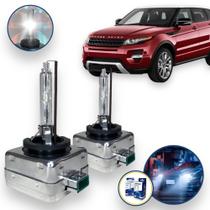 Lâmpadas Xenon Farol D3s 4300k Range Rover Evoque até 2012