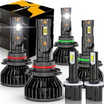 Lâmpadas XWQHJW 9005 High Beam 9006 Low Beam 880 Fog, pacote com 6