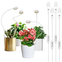 Lámpara de Cultivo SANSI Luz Completa Regulable 5V Paquete de 4 Lámpara de Cultivo SANSI Luz Completa Regulable 5V Paquete de 4