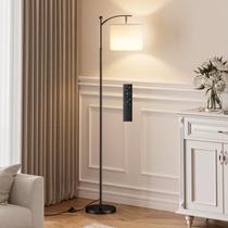 Lámpara de Pie Ambimall 60" con Control Remoto, Brillo Ajustable