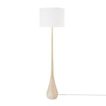Lámpara de Piso GLOBE 52112 165 cm con Pantalla de Imitación Madera Lámpara de Piso GLOBE 52112 165 cm con Pantalla de Imitación Madera