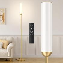 Lámpara de Piso LED Ambimall 165 cm Oro con Control Remoto 3000K-6500K