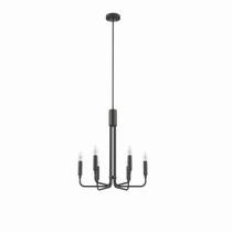 Lámpara de Techo Modway Rekindle de 6 Luces en Negro Lámpara de Techo Modway Rekindle de 6 Luces en Negro