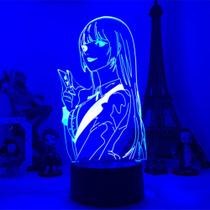 Lámpara LED 3D de luz nocturna anime Yumeko Jabami USB 22x15x9 cm Lámpara LED 3D de luz nocturna anime Yumeko Jabami USB 22x15x9 cm