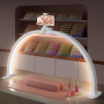 Lámpara TOELOVE de 29" Media Luna para Mesa de Uñas Plegable Lámpara TOELOVE de 29" Media Luna para Mesa de Uñas Plegable