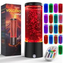 Lámpara Volcán AONESY con 17 Colores Cambiantes y Control Remoto a Pilas