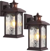 Lámparas de Pared de Exterior FILIYANO con Sensor de Movimiento y Fotocélula Crepúsculo a Amanecer