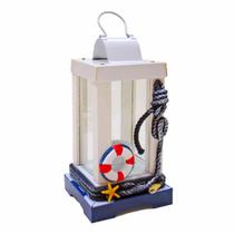 Lamparina Luminária Naval Castiçal de Vela Boia Decoração Lamparina Luminária Naval Castiçal de Vela Boia Decoração