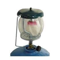 Lampião A Gás Tropical Suzan Rosca Fina Com Globo