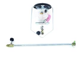 Lampião Coluna Haste Extensor Botijao P13 50cm Rosca Grossa Lampião Coluna Haste Extensor Botijao P13 50cm Rosca Grossa