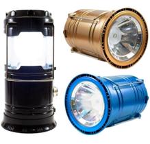 Lampião Lanterna Luminária Carregador Solar Led 5800