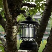 Lampião Lanterna Retrô Led Portátil