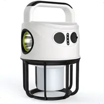 Lampião Led Lanterna 2 Em 1 De Mão Recarregável Usb Bateria