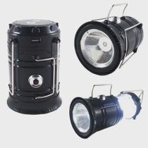 Lampião Led Lanterna Grande Recarregável Solar Lampião Led Lanterna Grande Recarregável Solar