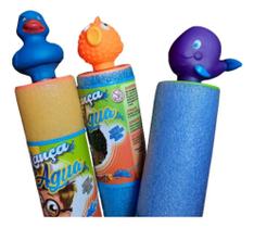 Lança Água Infantil Brinquedo Para Piscina E Praia Kit 3 Un.