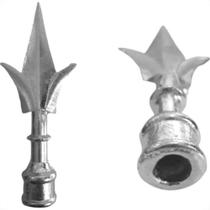 Lanca Aluminio Guaru Lirio Grande 1/2''Portao Gu108-1 - Kit C/50