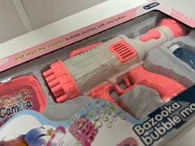 Lança bolha de sabão bazooka Lança bolha de sabão bazooka
