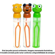 Lança Bolha de Sabão - Mania de Bolha Bichos - Sortido - DM Toys Lança Bolha de Sabão - Mania de Bolha Bichos - Sortido - DM Toys