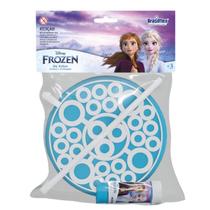 Lança Bolhas De Sabão Big Bolhão Personagem Frozen Com Refil