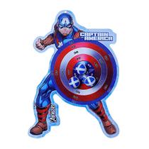 Lança Bolinha Gruda tiras autocolantes Capitão América Avenger Original Lança Bolinha Gruda tiras autocolantes Capitão América Avenger Original