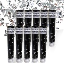 Lança Confete - Chuva de prata - 10 un - Envio imediato - Lançafest