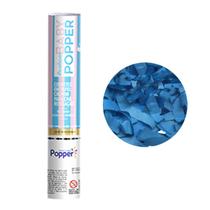 Lança Confete Retangular Chá Revelação Menino 30cm - Popper