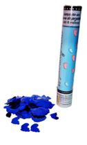 Lança Confetes 30cm Chá Revelação Azul Menino - 01 unid - PB Festas