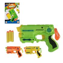 Lança Dardos Arminha Pistola Infantil Brinquedo Criança 4 Pç Lança Dardos Arminha Pistola Infantil Brinquedo Criança 4 Pç