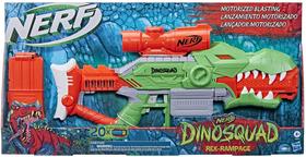 Lança Dardos Eletrônico Nerf Dino Rex-Rampage com 20 Dardos Oficiais Nerf - F0808 - Hasbro