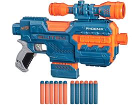 Lança Dardos Hasbro Nerf Elite 2.0 Phoenix CS-6, Motorizado e Clip para 6 Dardos - E9962