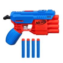 Lança Dardos Nerf Alpha Strike Claw QS-4 com 4 Dardos Fácil Recarga e Uso F2219 - Hasbro