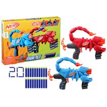 Lança dardos nerf easy play wild venompack - hasbro f9137