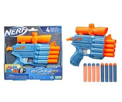 Lança Dardos Nerf Elite 2.0 Prospect QS-4 Com Mira Acoplada e 8 Dardos - Hasbro - F4191 Lança Dardos Nerf Elite 2.0 Prospect QS-4 Com Mira Acoplada e 8 Dardos - Hasbro - F4191