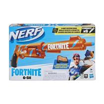 Lança Dardos Nerf Fortnite 6-Sh Camo Pulse E Tambor Giratório