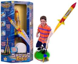 Lança Foguete Apollo Voa até 15mt Altura Brinquedo Lançador - Anjo