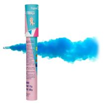 Lança Fumaça Chá de Revelação Baby Azul - Klf Festas