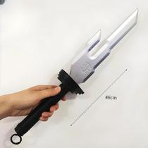 Lança Invertida de Toji Fushiguro (46cm) - Modelo de Madeira Jujutsu Kaisen